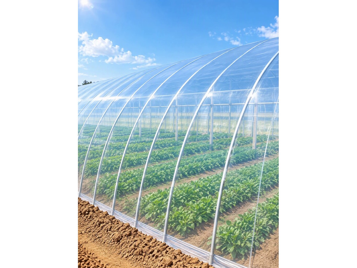Greenhouse covering application